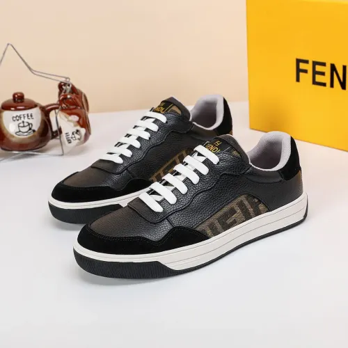 Replica Fendi Casual Shoes For Men #1443526 $76.00 USD for Wholesale