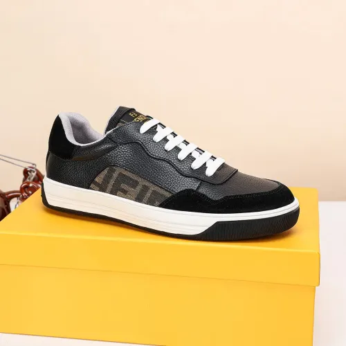 Replica Fendi Casual Shoes For Men #1443526 $76.00 USD for Wholesale