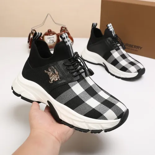 Replica Burberry Casual Shoes For Men #1443528 $76.00 USD for Wholesale