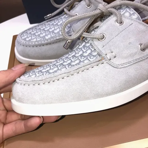 Replica Christian Dior Leather Shoes For Men #1443553 $102.00 USD for Wholesale