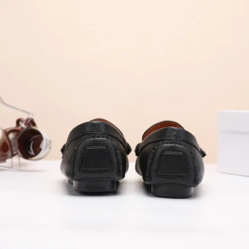 Replica Christian Dior Leather Shoes For Men #1443592 $76.00 USD for Wholesale