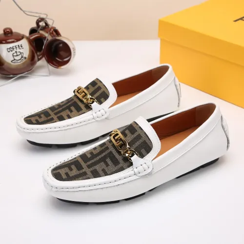 Cheap Fendi Leather Shoes For Men #1443609, $$76.00 USD On Fendi Leather Shoes