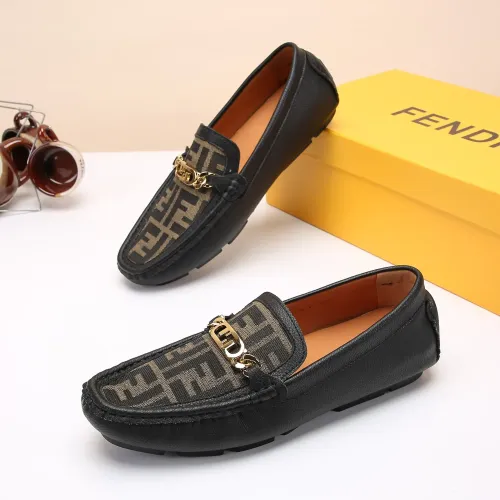 Cheap Fendi Leather Shoes For Men #1443610, $$76.00 USD On Fendi Leather Shoes