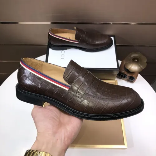 Replica Gucci Oxfords Shoes For Men #1443611 $98.00 USD for Wholesale