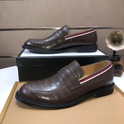 Replica Gucci Oxfords Shoes For Men #1443611 $98.00 USD for Wholesale