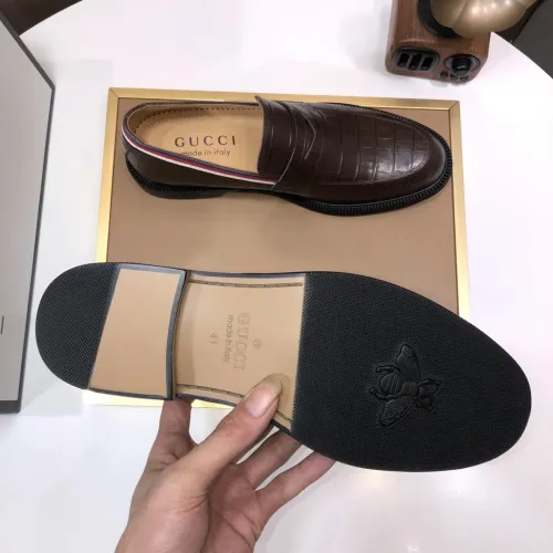 Replica Gucci Oxfords Shoes For Men #1443611 $98.00 USD for Wholesale