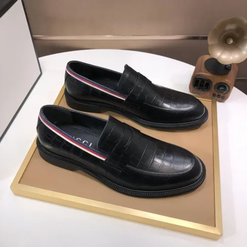 Replica Gucci Oxfords Shoes For Men #1443612 $98.00 USD for Wholesale