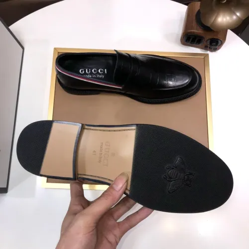 Replica Gucci Oxfords Shoes For Men #1443612 $98.00 USD for Wholesale