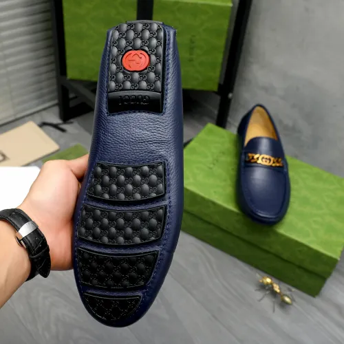 Replica Gucci Oxfords Shoes For Men #1443613 $80.00 USD for Wholesale