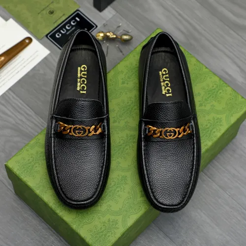 Replica Gucci Oxfords Shoes For Men #1443614 $80.00 USD for Wholesale