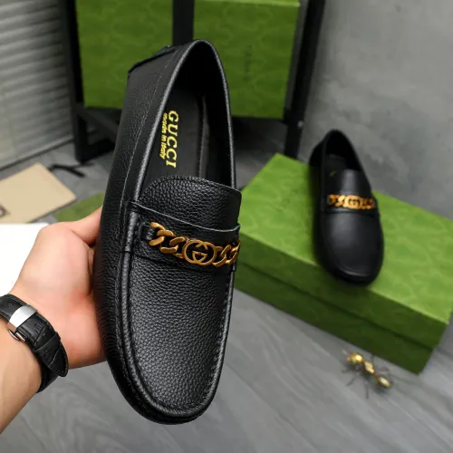 Replica Gucci Oxfords Shoes For Men #1443614 $80.00 USD for Wholesale