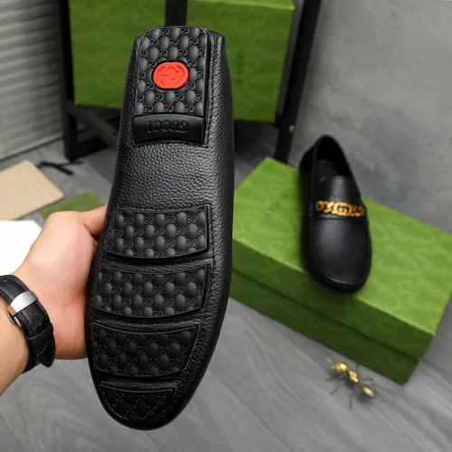 Replica Gucci Oxfords Shoes For Men #1443614 $80.00 USD for Wholesale