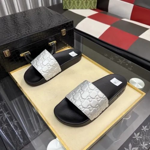 Replica Gucci Slippers For Men #1443655 $42.00 USD for Wholesale