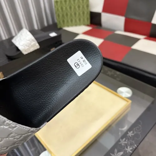 Replica Gucci Slippers For Men #1443655 $42.00 USD for Wholesale