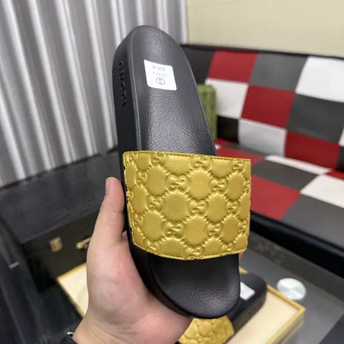 Replica Gucci Slippers For Men #1443656 $42.00 USD for Wholesale
