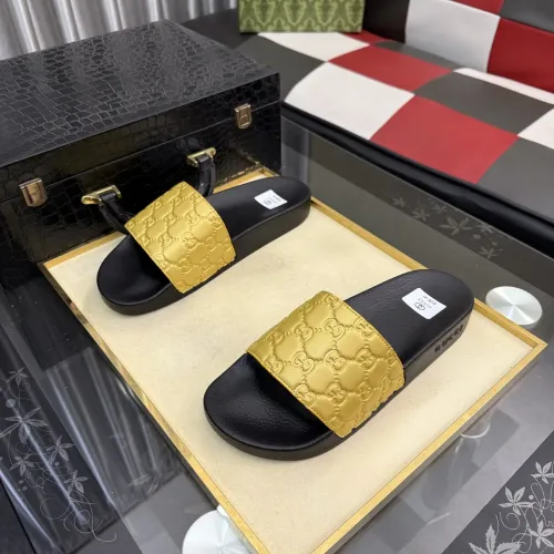 Replica Gucci Slippers For Men #1443656 $42.00 USD for Wholesale