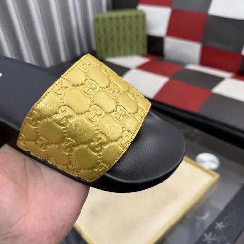 Replica Gucci Slippers For Men #1443656 $42.00 USD for Wholesale