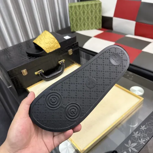 Replica Gucci Slippers For Men #1443656 $42.00 USD for Wholesale