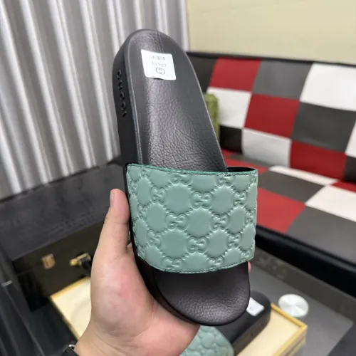 Replica Gucci Slippers For Men #1443660 $42.00 USD for Wholesale