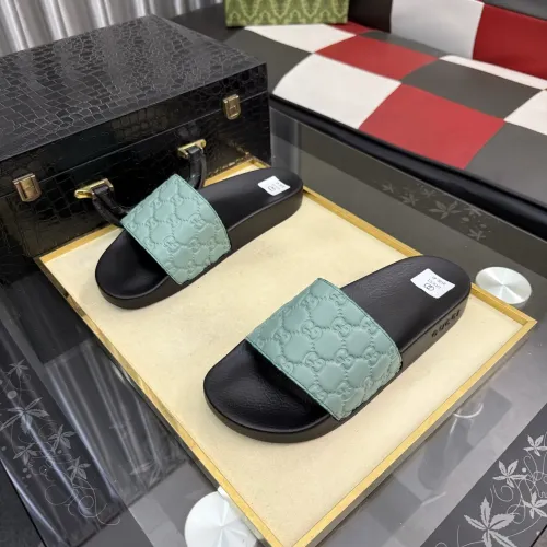 Replica Gucci Slippers For Men #1443660 $42.00 USD for Wholesale
