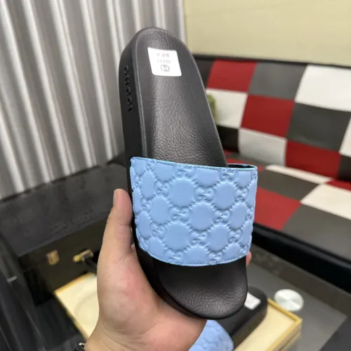 Replica Gucci Slippers For Men #1443661 $42.00 USD for Wholesale
