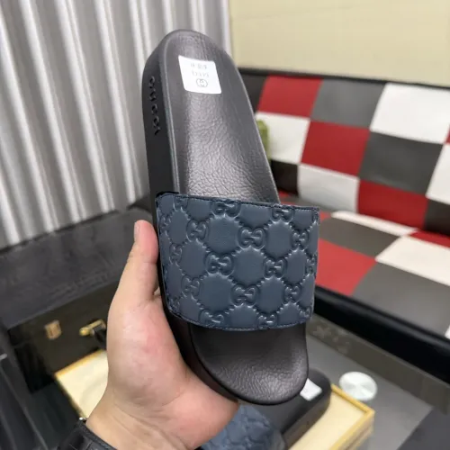 Replica Gucci Slippers For Men #1443663 $42.00 USD for Wholesale