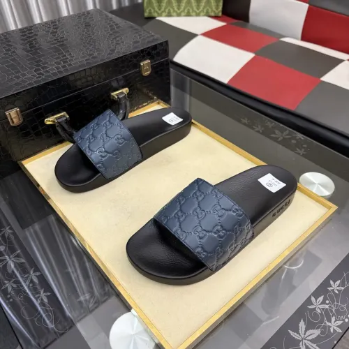 Replica Gucci Slippers For Men #1443663 $42.00 USD for Wholesale