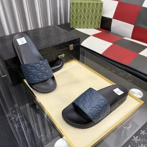 Replica Gucci Slippers For Men #1443663 $42.00 USD for Wholesale