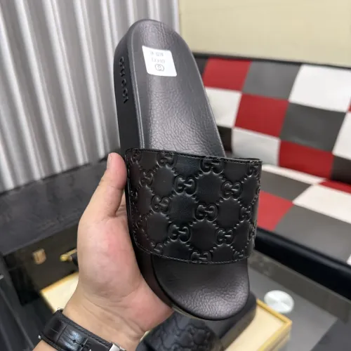 Replica Gucci Slippers For Men #1443664 $42.00 USD for Wholesale