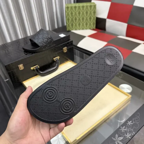 Replica Gucci Slippers For Men #1443664 $42.00 USD for Wholesale