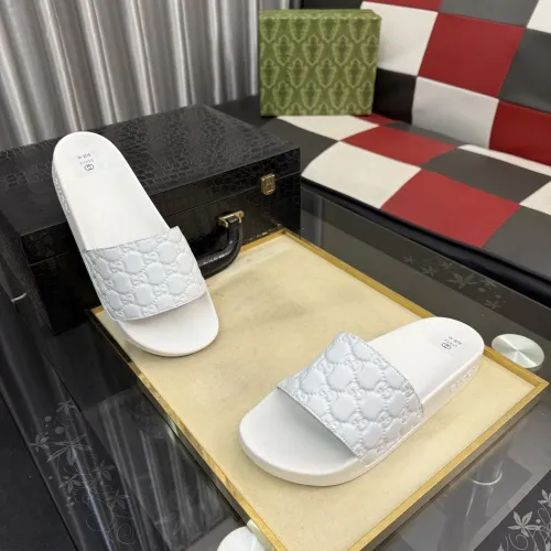 Replica Gucci Slippers For Men #1443666 $42.00 USD for Wholesale