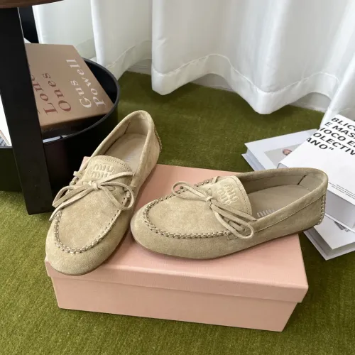 Cheap MIU MIU Flat Shoes For Women #1443726, $$100.00 USD On MIU MIU Flat Shoes