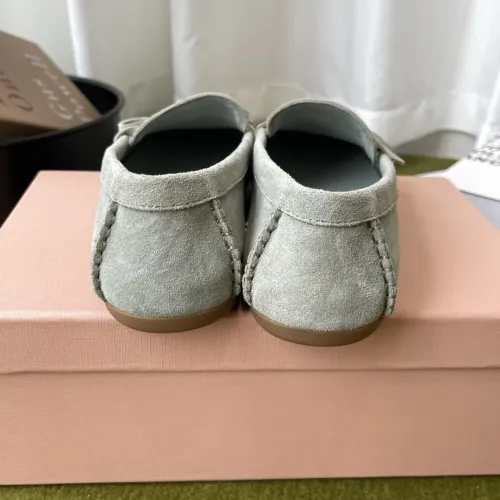Replica MIU MIU Flat Shoes For Women #1443728 $100.00 USD for Wholesale