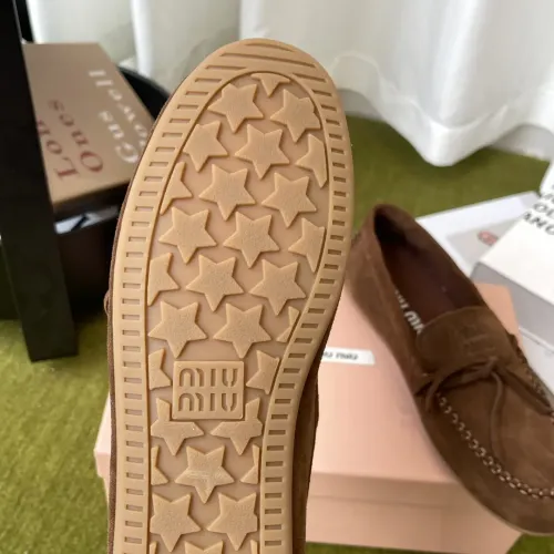 Replica MIU MIU Flat Shoes For Women #1443729 $100.00 USD for Wholesale