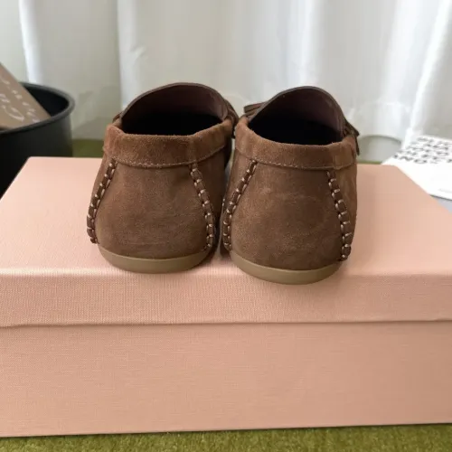 Replica MIU MIU Flat Shoes For Women #1443729 $100.00 USD for Wholesale