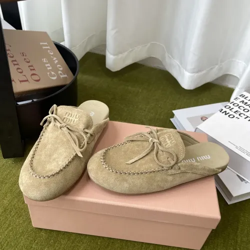 Cheap MIU MIU Slippers For Women #1443732, $$100.00 USD On MIU MIU Slippers