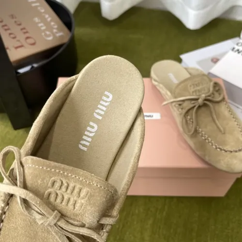 Replica MIU MIU Slippers For Women #1443732 $100.00 USD for Wholesale