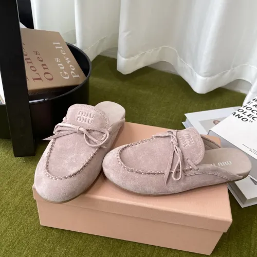 Cheap MIU MIU Slippers For Women #1443733, $$100.00 USD On MIU MIU Slippers