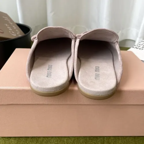 Replica MIU MIU Slippers For Women #1443733 $100.00 USD for Wholesale