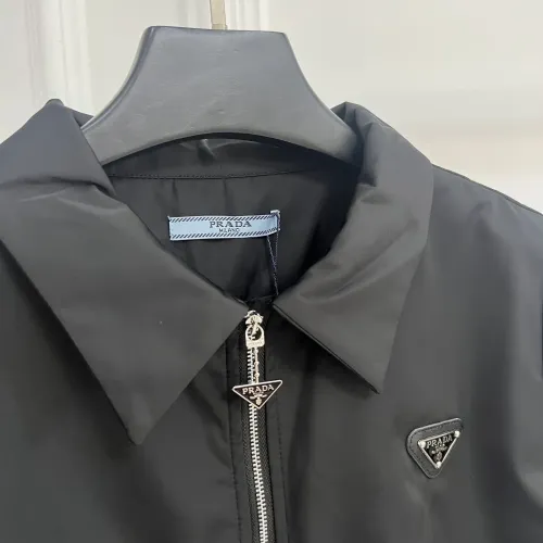 Replica Prada Jackets Long Sleeved For Women #1443737 $105.00 USD for Wholesale