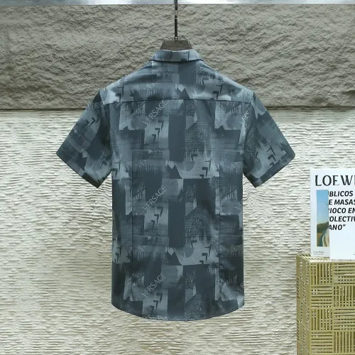 Replica Versace Shirts Short Sleeved For Men #1443741 $38.00 USD for Wholesale
