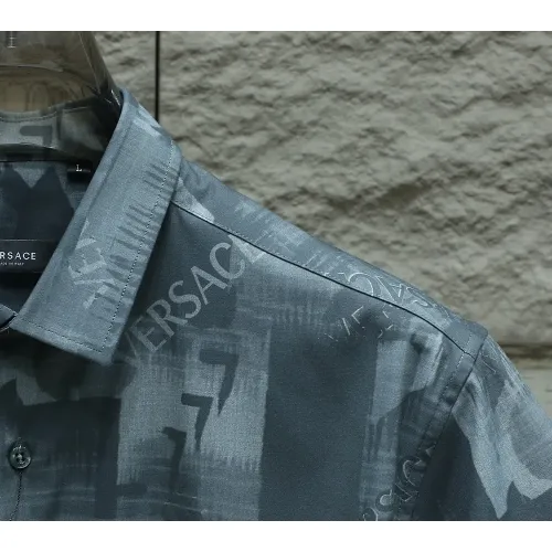 Replica Versace Shirts Short Sleeved For Men #1443741 $38.00 USD for Wholesale