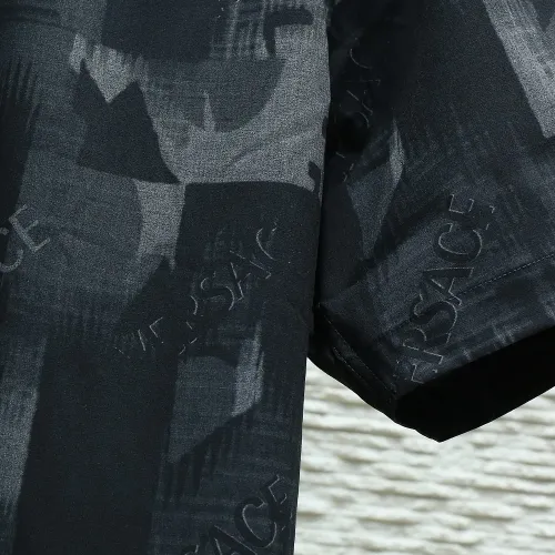 Replica Versace Shirts Short Sleeved For Men #1443742 $38.00 USD for Wholesale