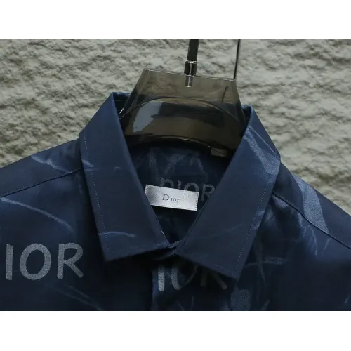 Replica Christian Dior Shirts Short Sleeved For Men #1443744 $38.00 USD for Wholesale