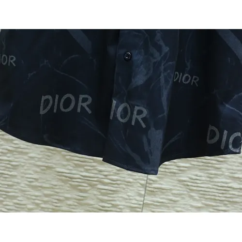 Replica Christian Dior Shirts Short Sleeved For Men #1443744 $38.00 USD for Wholesale
