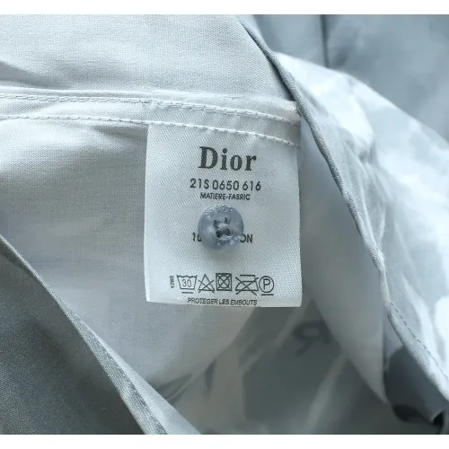 Replica Christian Dior Shirts Long Sleeved For Men #1443745 $40.00 USD for Wholesale