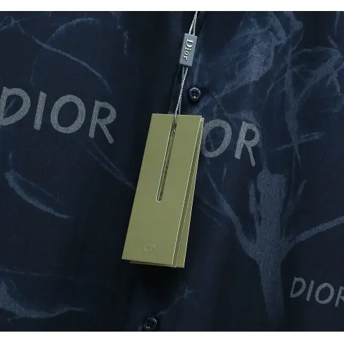 Replica Christian Dior Shirts Long Sleeved For Men #1443746 $40.00 USD for Wholesale