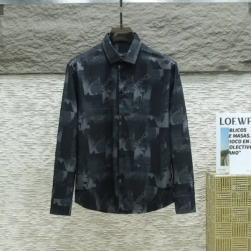 Cheap Versace Shirts Long Sleeved For Men #1443748, $$40.00 USD On Versace Shirts
