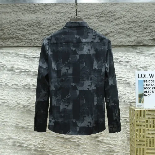 Replica Versace Shirts Long Sleeved For Men #1443748 $40.00 USD for Wholesale