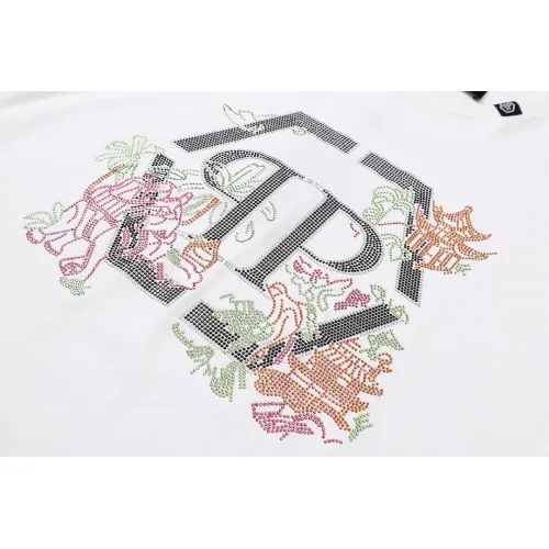 Replica Philipp Plein PP T-Shirts Short Sleeved For Men #1443751 $27.00 USD for Wholesale